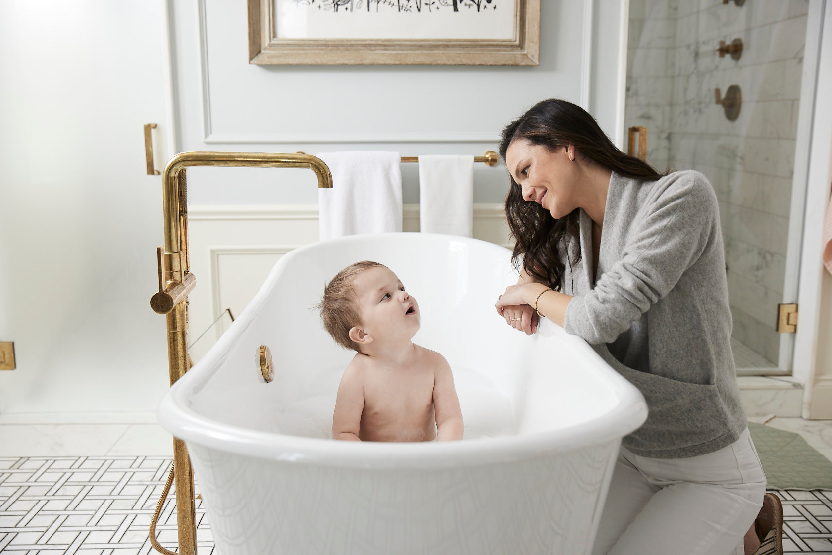 All-Natural Baby Bath Soak for Itchy, Dry Winter Skin