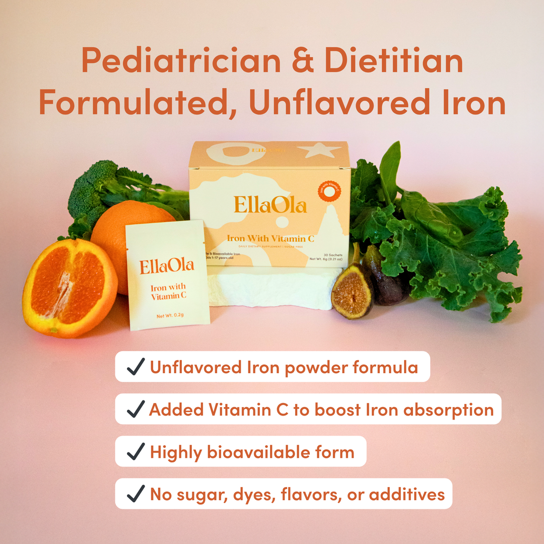 Kids’ Unflavored Iron with Vitamin C