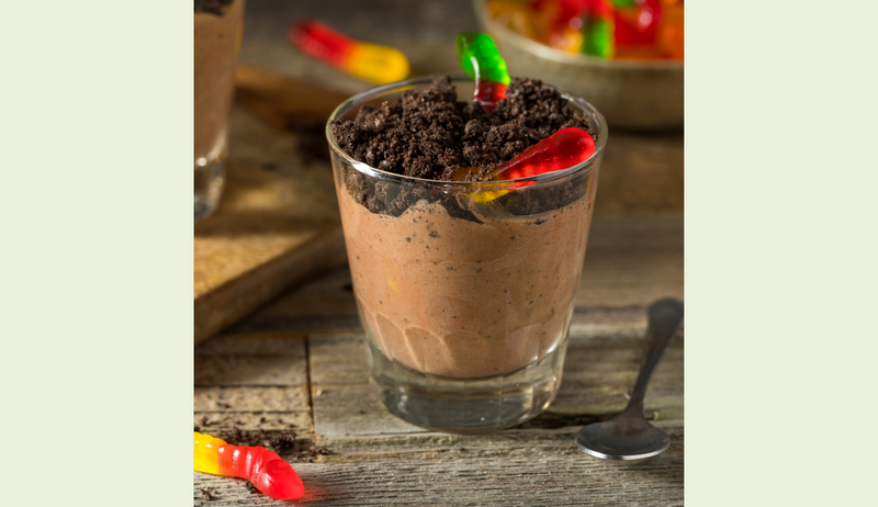 Healthy 'Dirt' Cup Dessert