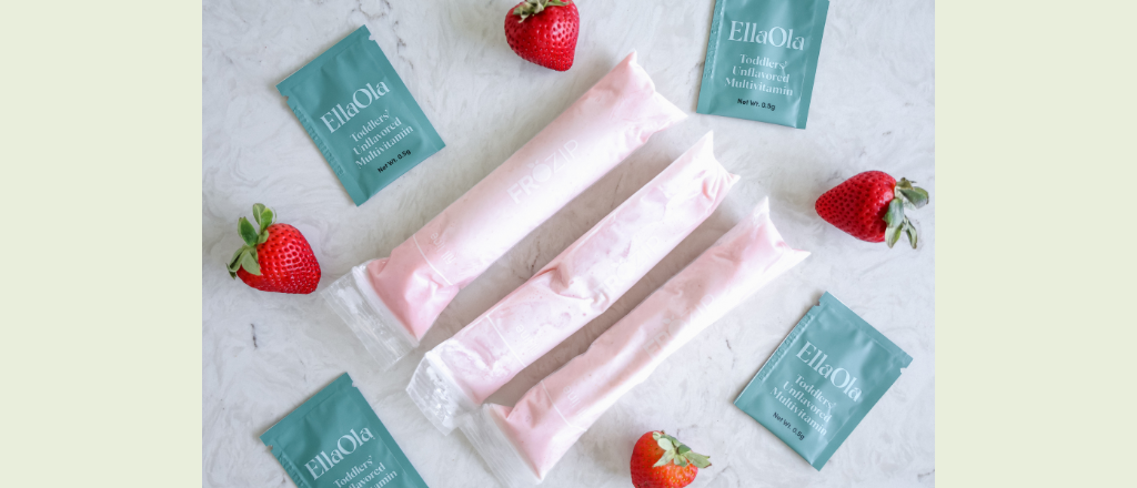 4 Ingredient Strawberry Popsicle Recipe