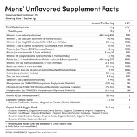 Men's Essential Unflavored Multivitamin