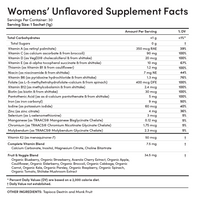 Women’s Essential Unflavored Multivitamin