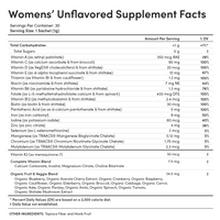 Women’s Essential Unflavored Multivitamin