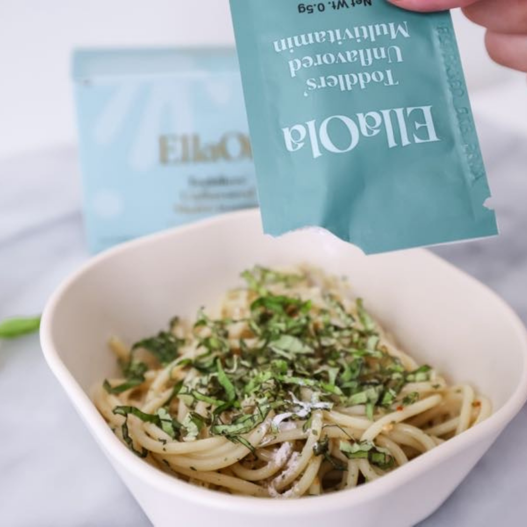 Mixed into Pasta