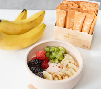 Mixed into Oatmeal Bowl
